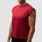 BORN PRIMITIVE Captivate Muscle Tee naisten t-paita - Viininpunainen