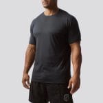 BORN PRIMITIVE The Athleisure Tee miesten t-paita, hihamerkillinen - Musta