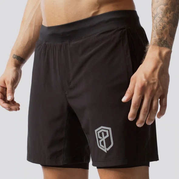 BornPrimitive The Versatile Short w Compression musta