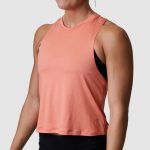 BORN PRIMITIVE The Elevate Crop 2.0 naisten hihaton paita - Liekki