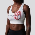 BORN PRIMITIVE X-factor Sports Bra naisten urheiluliivit - Valkoinen (Brand Strength)