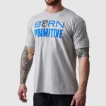 BORN PRIMITIVE The Brand Tee miesten t-paita - Thin Blue Line Edition