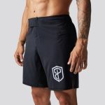 BORN PRIMITIVE American Defender 3.0 Velcro Closure miesten shortsit - Musta