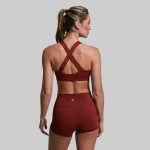 BORN PRIMITIVE Your Essential Sports Bra naisten urheiluliivit - Tiilenpunainen