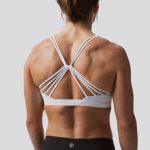 BORN PRIMITIVE Vitality Sports Bra 2.0 naisten urheiluliivit - Valkoinen