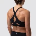 BORN PRIMITIVE Helix Sports Bra naisten urheiluliivit - Musta
