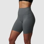 BORN PRIMITIVE Tempo Biker Shorts -naisten shortsit - Vaaleanharmaa
