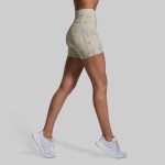 BORN PRIMITIVE All Or Nothing Shorts naisten shortsit - Oatmeal Dye