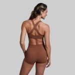 BORN PRIMITIVE Your Essential Sports Bra naisten urheiluliivit - Carob