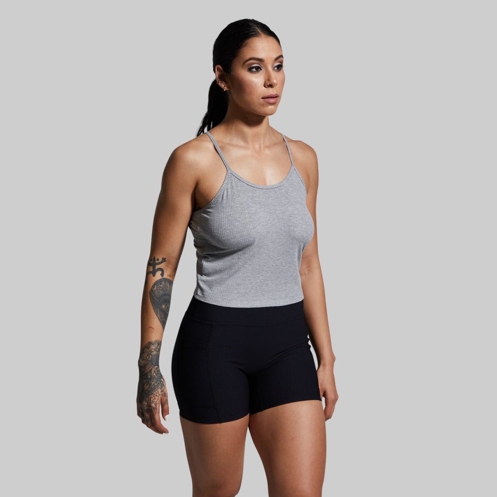 naisten hihaton paita keep it easy heather grey