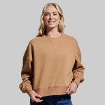 BORN PRIMITIVE Pump Sweatshirt naisten pitkähihainen paita - Tiger's eye