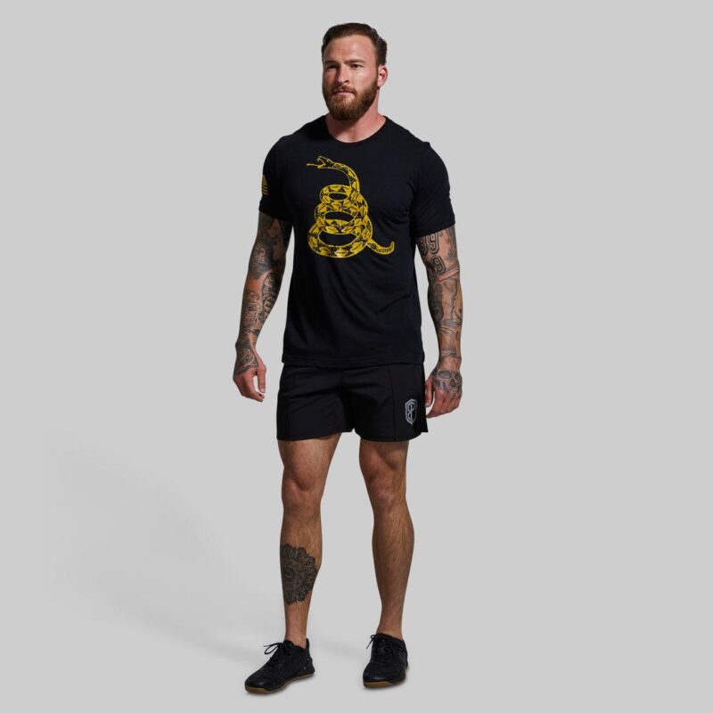 BORN PRIMITIVE Gadsden Flag T-shirt miesten t-paita - Don't tread on me black - Image 4
