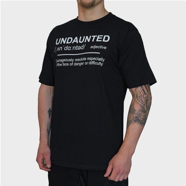 UNDTD Meaning Oversize t-paita - Musta