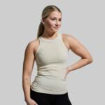 BORN PRIMITIVE Day To Day Ribbed Tank naisten hihaton paita - Oatmeal