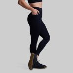 BORN PRIMITIVE Your Go To Leggings 2.0 /w Pockets naisten trikoot taskuilla - Musta